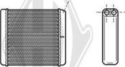 Diederichs DCM1161 - Schimbator caldura, incalzire habitaclu aaoparts.ro