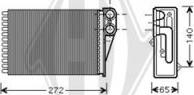 Diederichs DCM1188 - Schimbator caldura, incalzire habitaclu aaoparts.ro