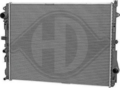 Diederichs DCM3976 - Radiator, racire motor aaoparts.ro