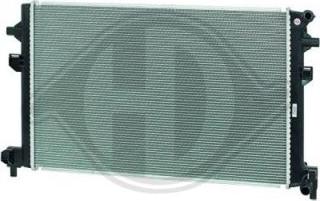 Diederichs DCM3871 - Radiator, racire motor aaoparts.ro