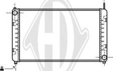 Diederichs DCM2347 - Radiator, racire motor aaoparts.ro