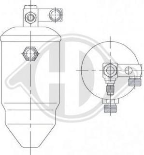 Diederichs DCT1060 - Uscator,aer conditionat aaoparts.ro