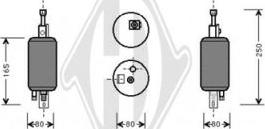 Diederichs DCT1088 - Uscator,aer conditionat aaoparts.ro
