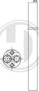 Diederichs DCT1023 - Uscator,aer conditionat aaoparts.ro