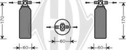 Diederichs DCT1161 - Uscator,aer conditionat aaoparts.ro