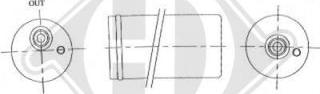 Diederichs DCT1279 - Uscator,aer conditionat aaoparts.ro