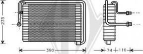 Diederichs DCV1035 - Evaporator,aer conditionat aaoparts.ro