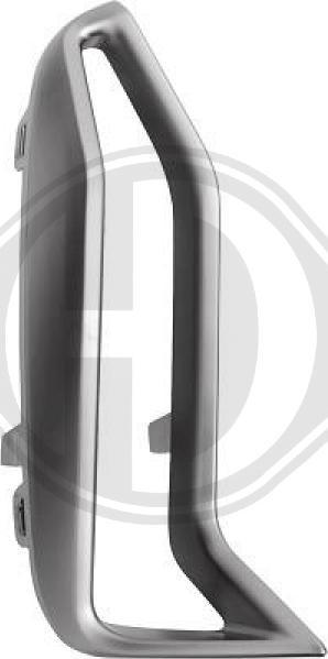 Diederichs ZUB00415 - Grila ventilatie, bara protectie aaoparts.ro