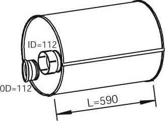Dinex 49393 - Toba esapamet intermediara aaoparts.ro