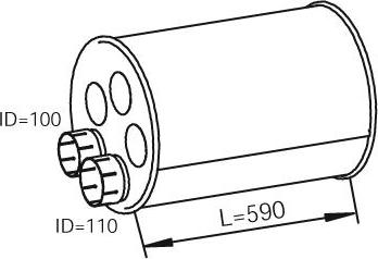Dinex 49378 - Toba esapamet intermediara aaoparts.ro