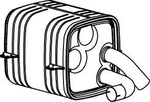 Dinex 52300 - Toba esapament finala aaoparts.ro