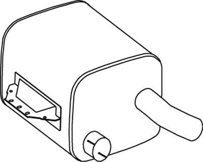 Dinex 51339 - Amortizor zgomot mijloc / spate aaoparts.ro