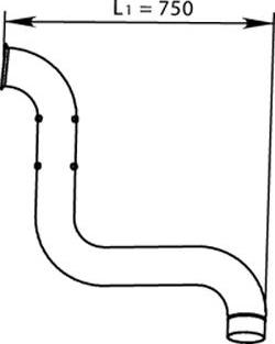 Dinex 66213 - Racord evacuare aaoparts.ro