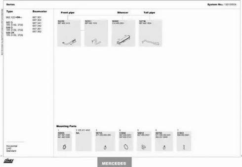 Dinex 150100534 - Sistem de esapament aaoparts.ro