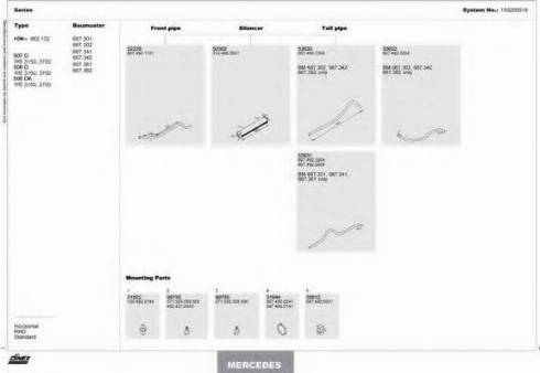 Dinex 150200018 - Sistem de esapament aaoparts.ro