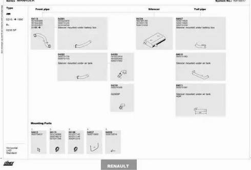 Dinex 164100017 - Sistem de esapament aaoparts.ro