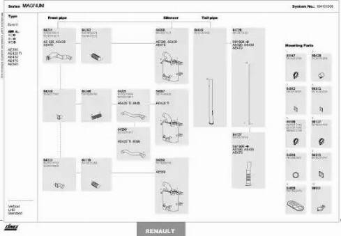 Dinex 164101008 - Sistem de esapament aaoparts.ro