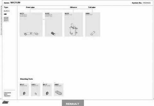 Dinex 164200022 - Sistem de esapament aaoparts.ro