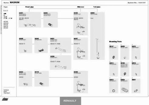 Dinex 164201007 - Sistem de esapament aaoparts.ro