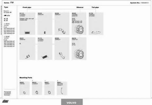 Dinex 180000012 - Sistem de esapament aaoparts.ro