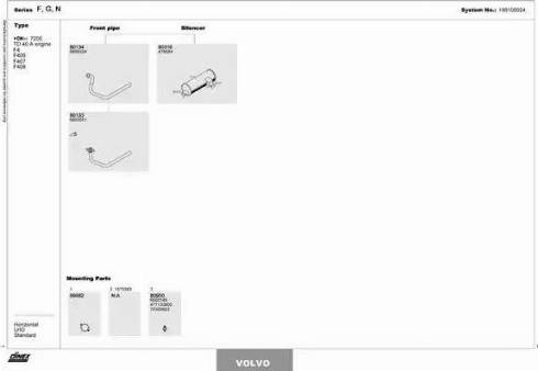 Dinex 180100024 - Sistem de esapament aaoparts.ro