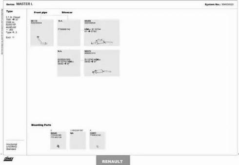 Dinex 364000020 - Sistem de esapament aaoparts.ro