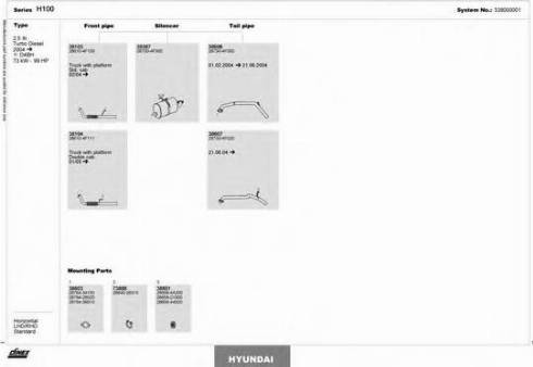 Dinex 338000001 - Sistem de esapament aaoparts.ro