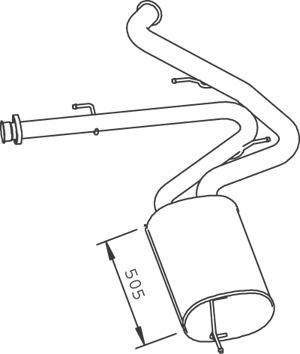 Dinex 33332 - Toba esapament finala aaoparts.ro