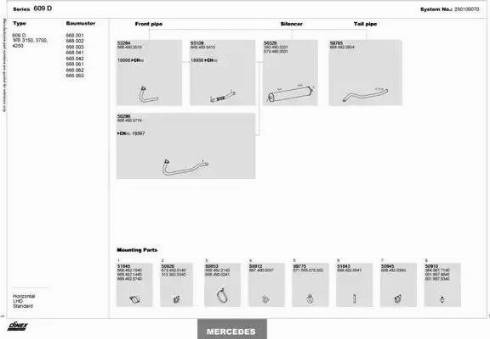 Dinex 250100070 - Sistem de esapament aaoparts.ro