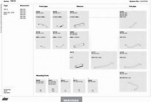 Dinex 250200006 - Sistem de esapament aaoparts.ro