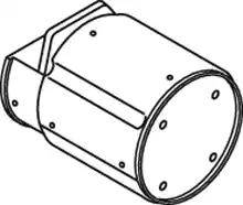 Dinex 21365 - Amortizor zgomot mijloc / spate aaoparts.ro