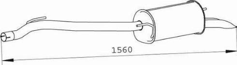 Dinex 74367 - Toba esapament finala aaoparts.ro