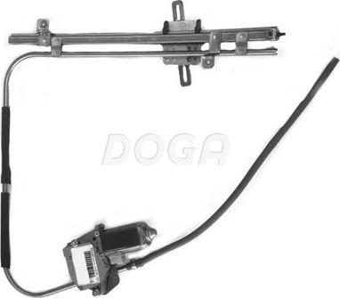 DOGA 100957 - Mecanism actionare geam aaoparts.ro