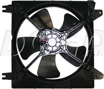 DOGA EDA022 - Ventilator, radiator aaoparts.ro