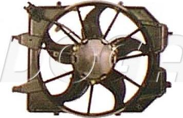DOGA EFO052 - Ventilator, radiator aaoparts.ro