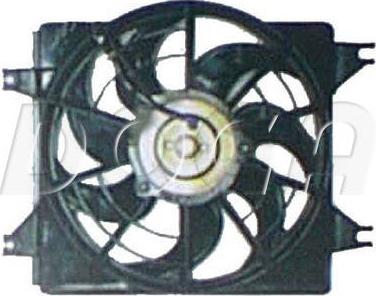 DOGA EHY014 - Ventilator, radiator aaoparts.ro