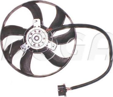 DOGA EVW024 - Ventilator, radiator aaoparts.ro