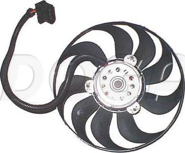 DOGA EVW025 - Ventilator, radiator aaoparts.ro