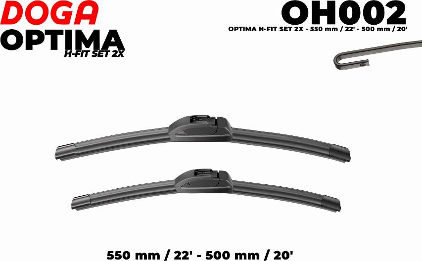 DOGA OH002 - Lamela stergator aaoparts.ro