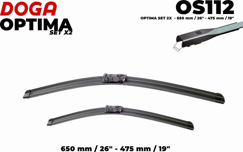 DOGA OS112 - Lamela stergator aaoparts.ro