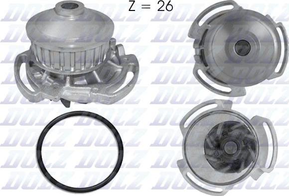 DOLZ A159 - Pompa apa aaoparts.ro