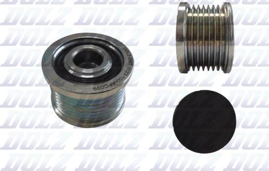 DOLZ AFC099 - Fulie, alternator aaoparts.ro