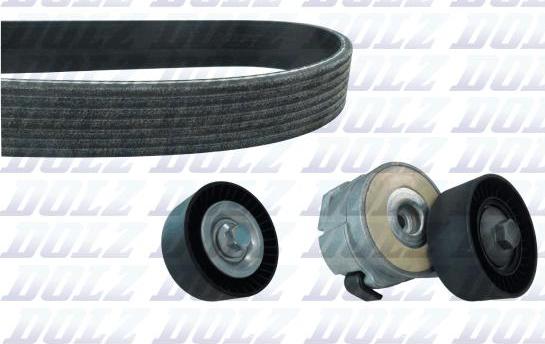 DOLZ SKD199A - Set curea de distributie aaoparts.ro