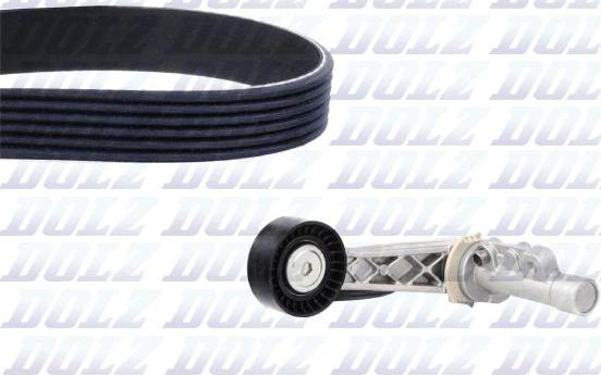 DOLZ SKD208A - Set curea de distributie aaoparts.ro