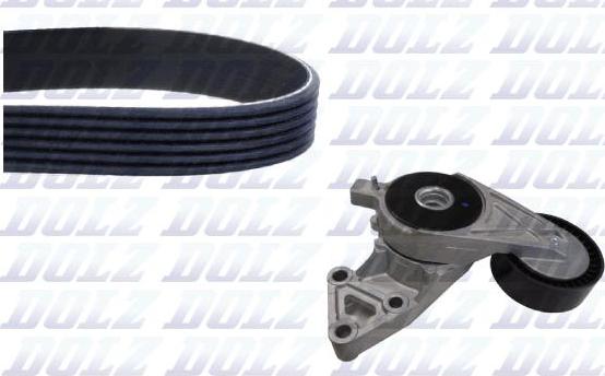 DOLZ SKD214A - Set curea de distributie aaoparts.ro