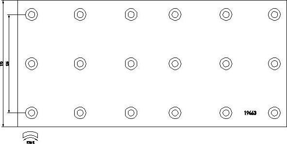 DON BT596A7113 - Set garnituri de frictiune, frana tambur aaoparts.ro
