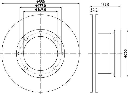 DON CVD558 - Disc frana aaoparts.ro