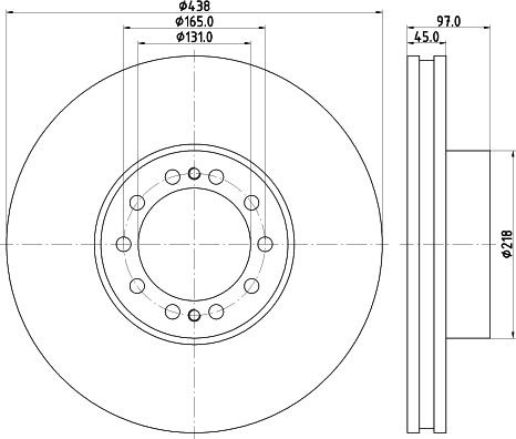 DON CVD529 - Disc frana aaoparts.ro