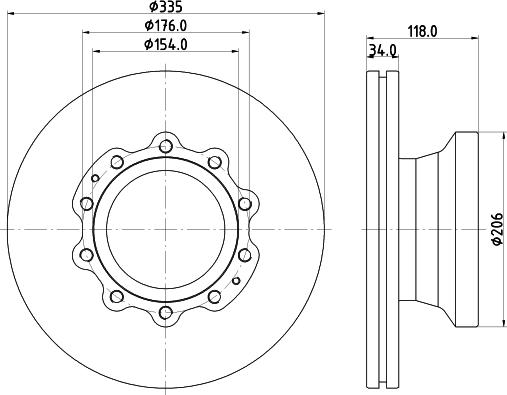 DON CVD642 - Disc frana aaoparts.ro