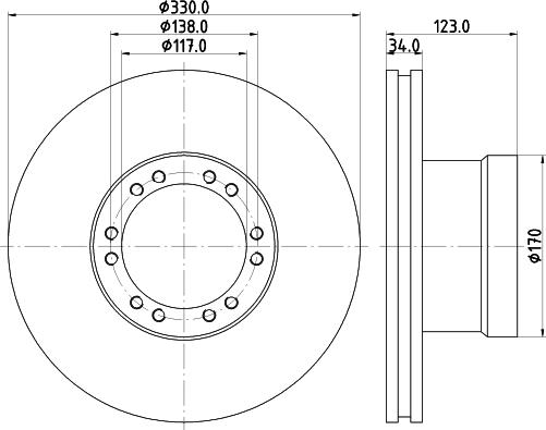 DON CVD658 - Disc frana aaoparts.ro
